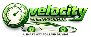 Velocity Driving School logo